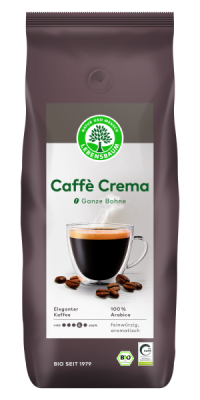 LEBENSBAUM Caffè Crema, ganze Bohne