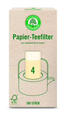 LEBENSBAUM Teefilter Gr. 4