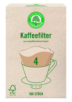 LEBENSBAUM Kaffeefilter Gr. 4