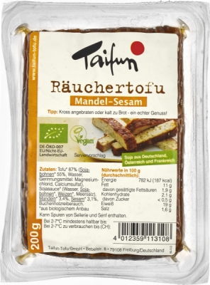 Räuchertofu Mandel-Sesam