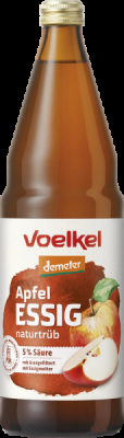 Voelkel Apfel Essig, naturtrüb, demeter