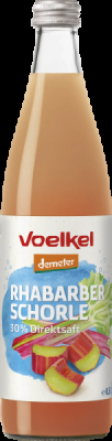 Voelkel Rhabarber Schorle