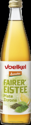 Voelkel Fairer Eistee Mate Zitrone
