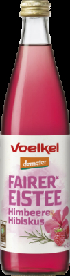 Voelkel Fairer Eistee Himbeere Hibiskus