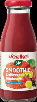 Voelkel Smoothie Erdbeere Himbeere, kühlpflichtig