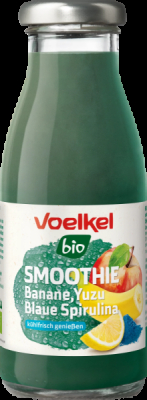 Voelkel Smoothie Banane, Yuzu, Blaue Spirulina, kühlpflich