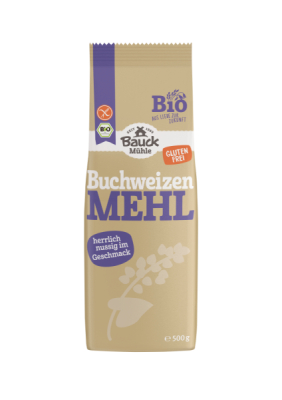 Bauck Mühle Buchweizenmehl Vollkorn glutenfrei Bio