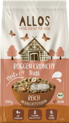 Allos Nutri + Roggen Crunchy Nuss