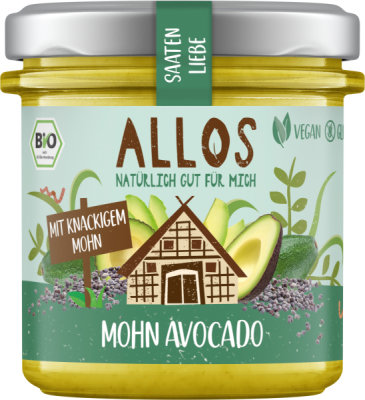 Allos Saaten Liebe Mohn Avocado