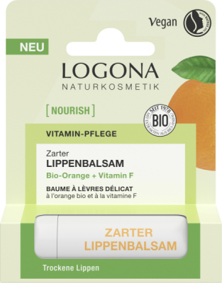 Logona Zarter Lippenbalsam Bio-Orange