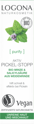 Logona PURIFY Aktiv Pickel-Stopp Bio-Minze & Salicylsäure
