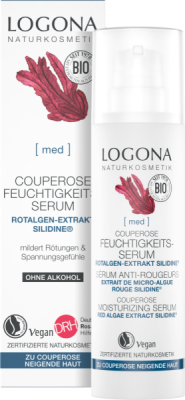 Logona MED Couperose Feuchtigkeits-Serum Rotalgenextrakt