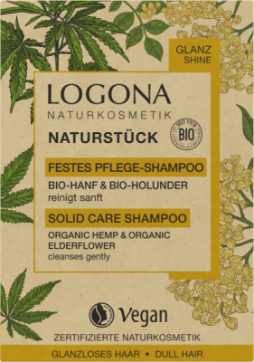 Logona Festes Pflege Shampoo Bio-Hanf & Bio-Holunder