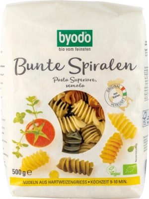 Spiralen semola bunt
