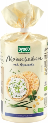 Mais Scheiben mit Meersalz gf