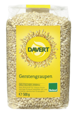 Davert Gerstengraupen Bioland, 500g