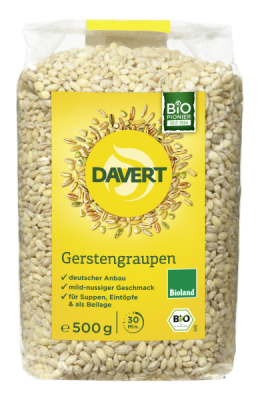 Davert Gerstengraupen Bioland, 500g