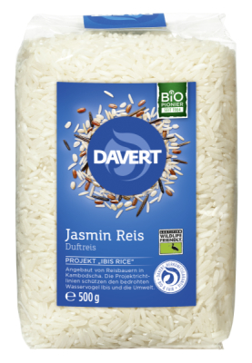 Davert Jasmin Reis 500g