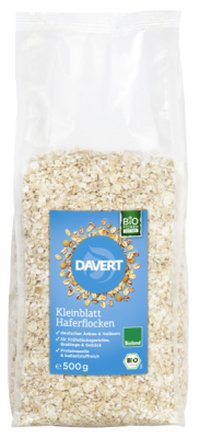 Davert Haferflocken Kleinblatt Bioland, 500g