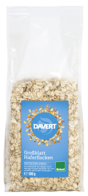 Davert Großblatt Haferflocken Bioland, 500g