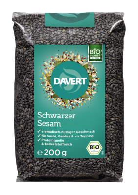 Davert Schwarzer Sesam 200 g