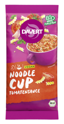 Davert Noodle-Cup Tomatensauce 67g