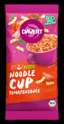 Davert Noodle-Cup Tomatensauce 67g