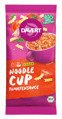 Davert Noodle-Cup Tomatensauce 67g