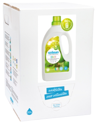 sodasan V-Color Waschmittel Limette 20L Bag in Box