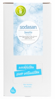 sodasan Flüssigseife Sensitive Bag in Box