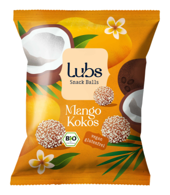 Lubs Snack Balls Mango Kokos