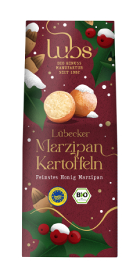 Lubs Bio Marzipankartoffeln aus Lübecker Honig-Marzipan