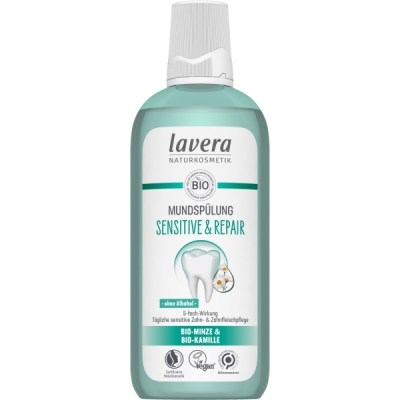 lavera basis sensitiv Mundspülung Sensitive u Repair