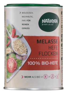 NATURATA Melasse Hefeflocken, 100 % Bio-Hefe