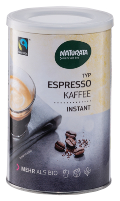 NATURATA Espresso Bohnenkaffee, instant, Dose