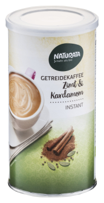 NATURATA Getreidekaffee Zimt & Kardamom, instant, Dose