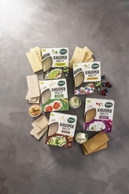 NATURATA Knusperbrot Linsen Erbsen mit Kräutern, kbA