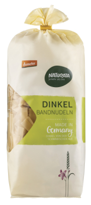 NATURATA Bandnudeln, Dinkel hell