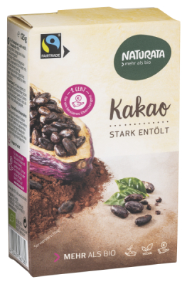 NATURATA Kakao, stark entölt