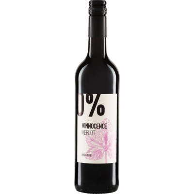 Vinnocence Merlot, 0,735 ltr Flasche -alkoholfrei-