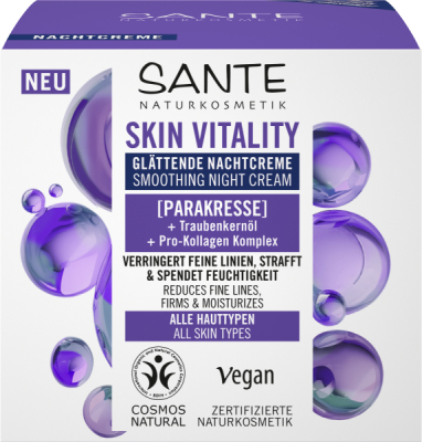 Sante SKIN VITALITY Glättende Nachtcreme