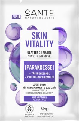 Sante SKIN VITALITY Glättende Maske