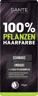 Sante Pflanzenhaarfarbe Schwarz