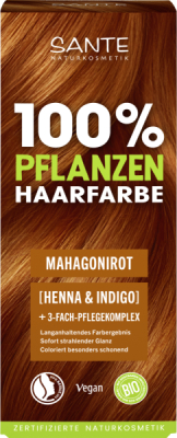 Sante Pflanzenhaarfarbe Mahagonirot