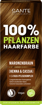 Sante Pflanzenhaarfarbe Maronenbraun