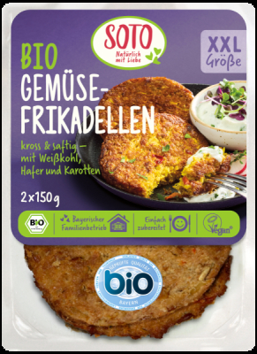 SOTO Bio Gemüsefrikadellen
