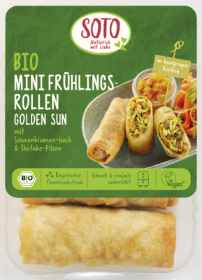 SOTO Bio Mini Frühlingsrollen Golden Sun