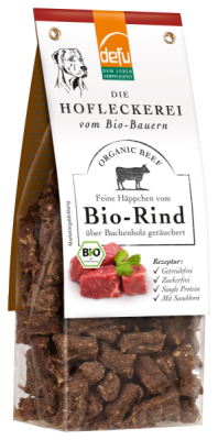 defu - Das Tierfutter vom Bio-Bauern Feine Häppchen Bio-Rind