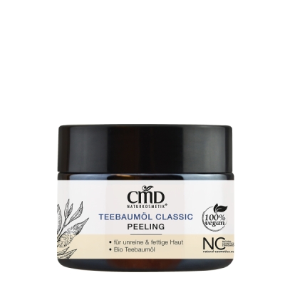 CMD Naturkosmetik Teebaumöl Peelingcreme mit Heilerde