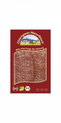 Putensalami pur geschnitten